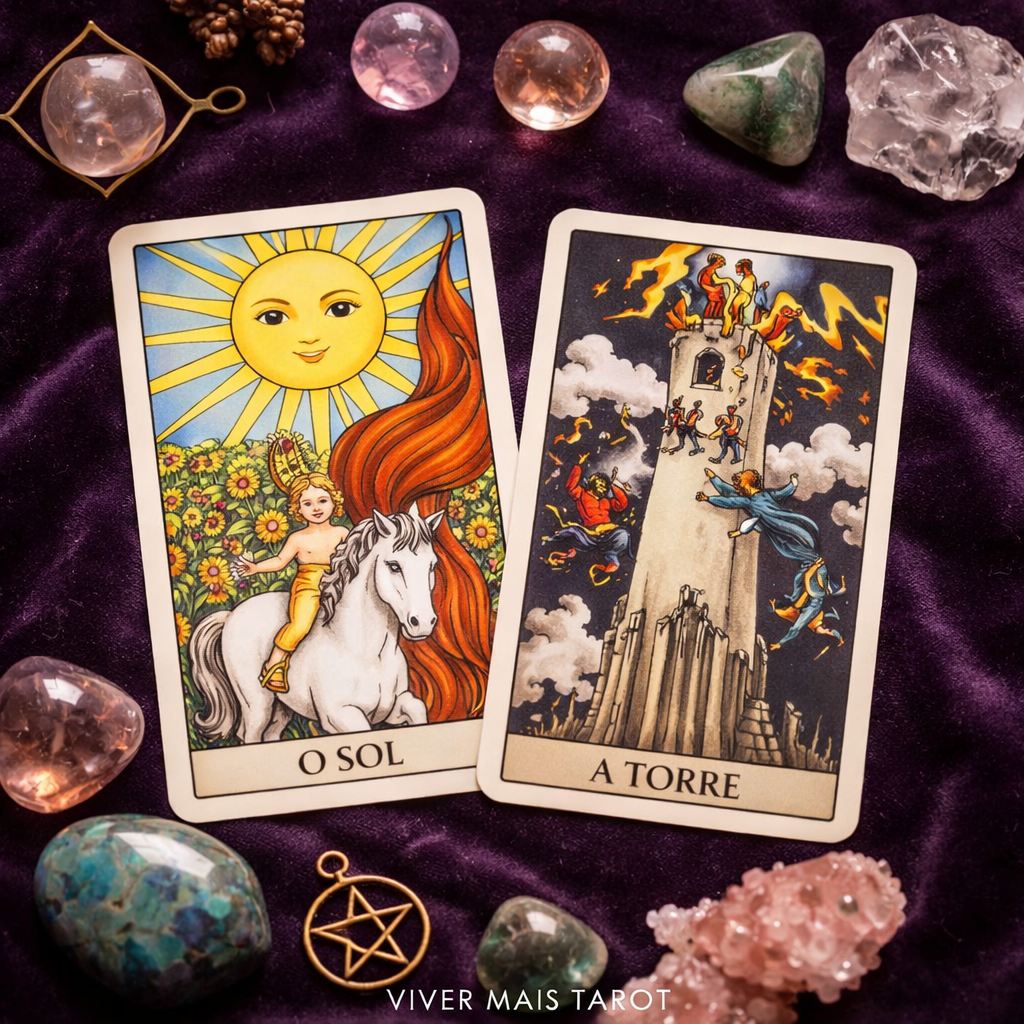 tarot sim ou nao o sol a torre