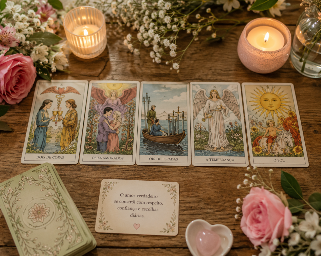Tarot Amor: Como as Cartas Podem Ajudar Você a Ter um Relacionamento Mais Saudável e Feliz tarot amor